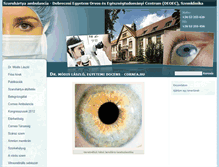 Tablet Screenshot of cornea.hu